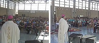 Monseñor Vargas presidió misa de Gloria en penal ariqueño