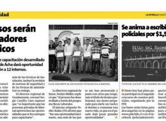 Internos se capacitan como instaladores eléctricos en Arica