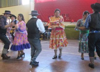 Fiestas Patrias en Colegio Caupolicán de Concepción