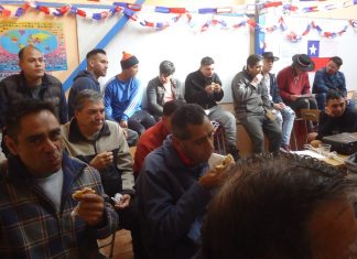 Fiesta de la chilenidad en nuestro Liceo TP de Adultos de Limache